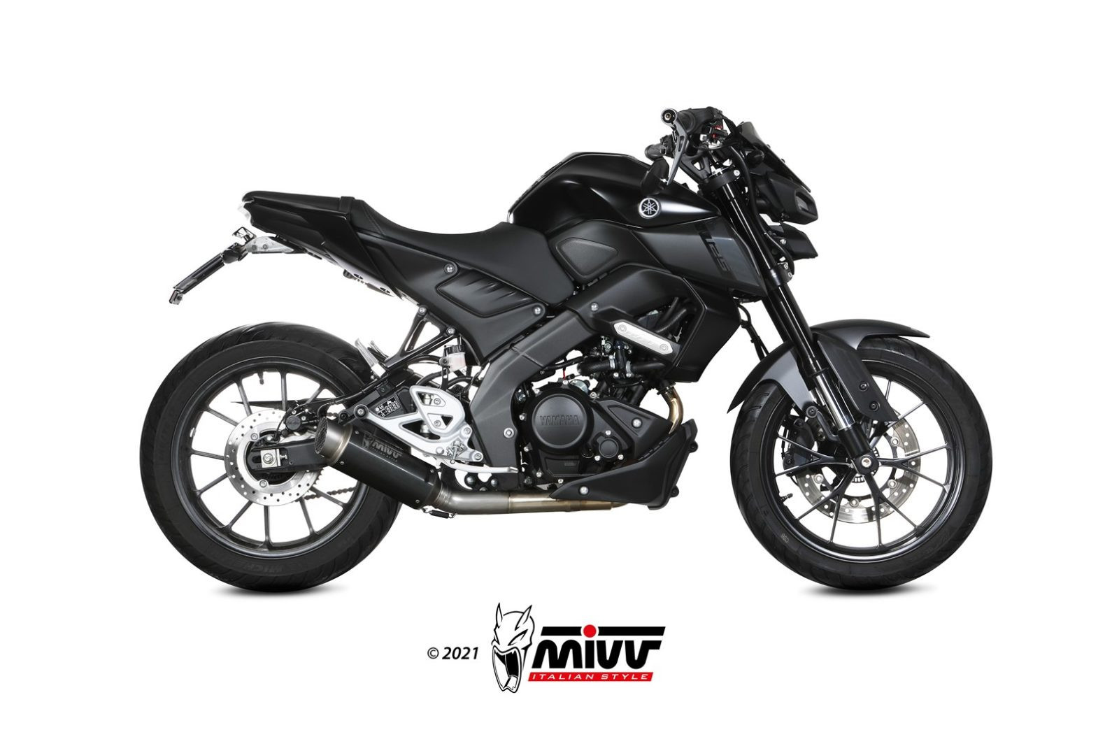 Y.067.LXBP SCARICO COMPLETO INOX NERO MIVV GP PRO YAMAHA MT 125 2020 - 22