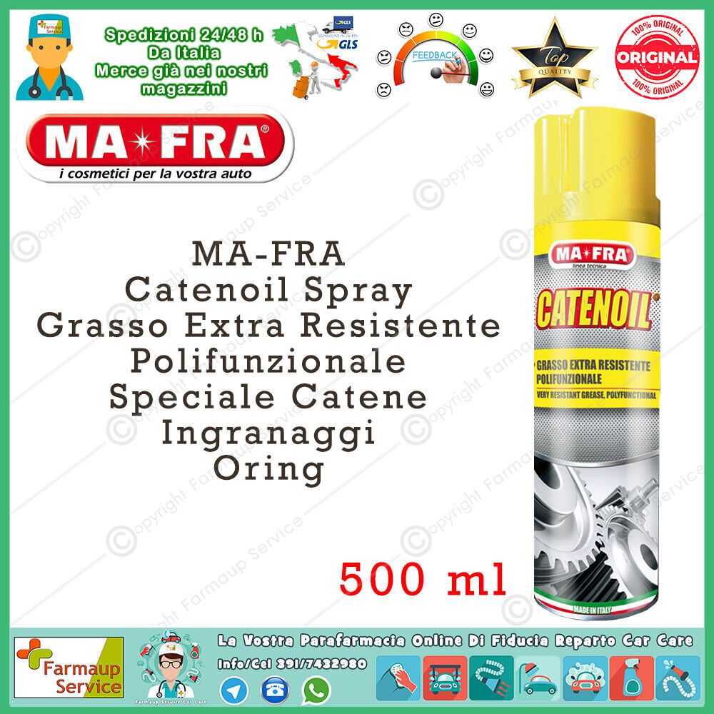 Mafra H0788 Catenoil Spray Grasso Extra Resistente Polifunzionale Auto Moto