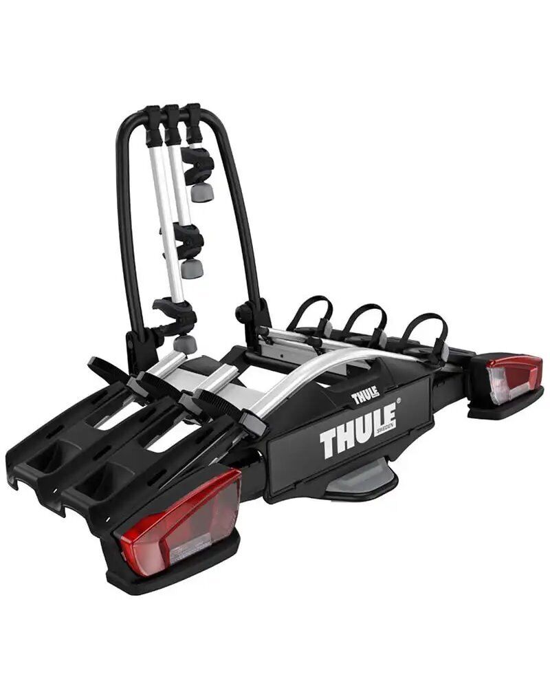 Thule Velocompact 3 926 13 Poli Portabici Posteriore Gancio Traino, Nero/Allumin