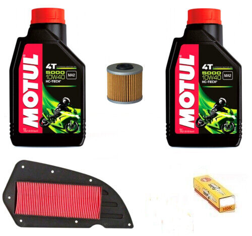 Kit Tagliando Manutenzione Olio filtri e Candela per Kymco K-XCT 125 300