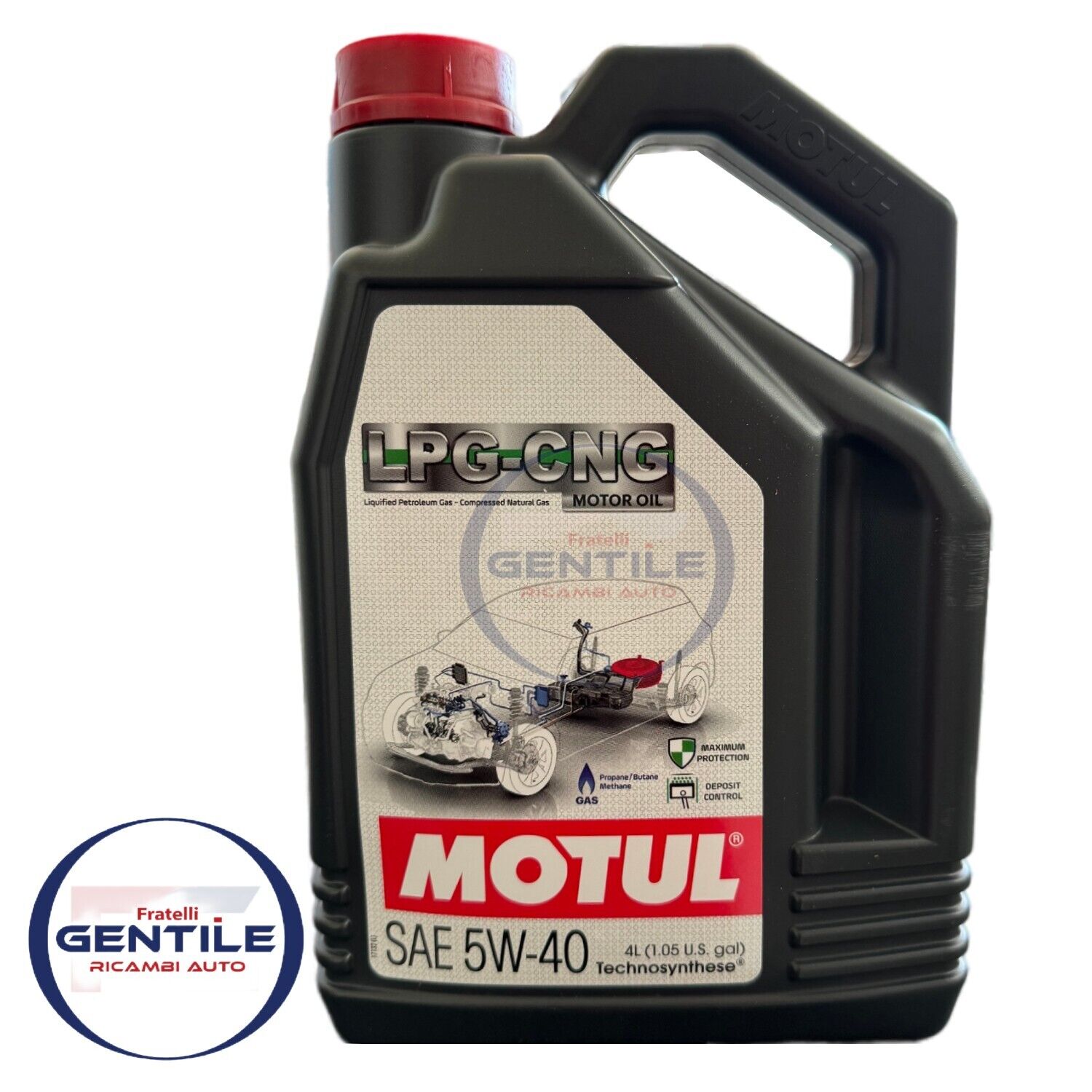 MOTUL SPECIFIC LPG CNG 5W-40 LUBRIFICANTE MOTORE PER VEICOLI A GAS CNG GPL 4 LT