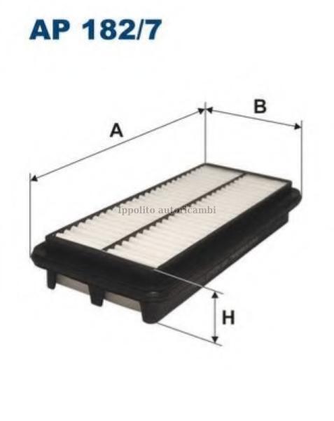 AP182/7 FILTRO ARIA KIA 2811307100, MANN-FILTER C2617, BOSCH F026400060, BOSCH S