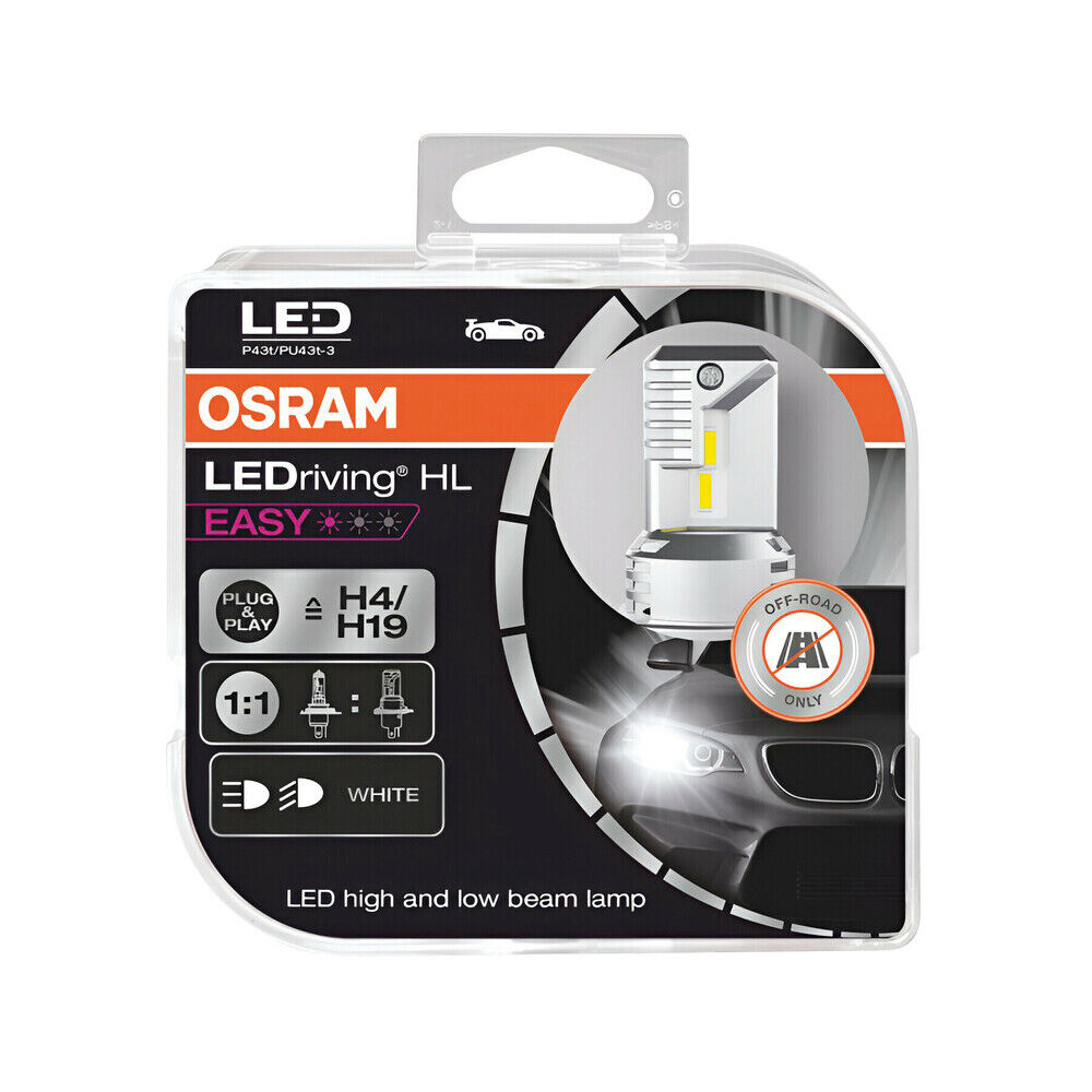 Kit di conversione lampadine LED 2pz Osram LEDriving HL H4/H19