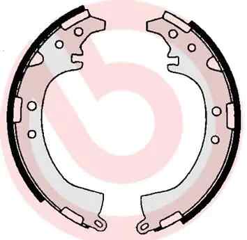 Ganasce freno S 83 528 BREMBO per TOYOTA CAMRY CAMRY Familiare CAMRY Liftback