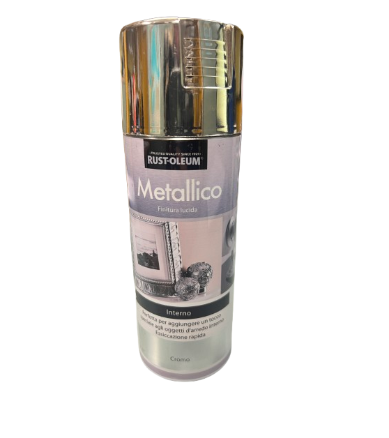 RUSTOLEUM - SPRAY EFFETTO METALLICO CROMATO 400 ML