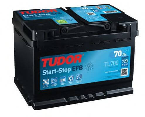 Batteria avviamento TUDOR codice TL700 70 AH 630A