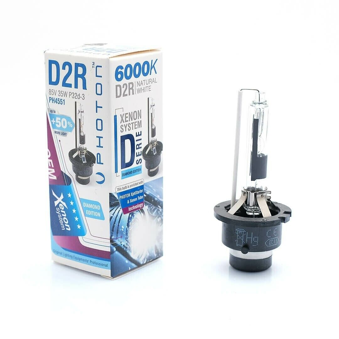 PHOTON LAMPADINA XENON D2R 6000K +%50 EXTRA