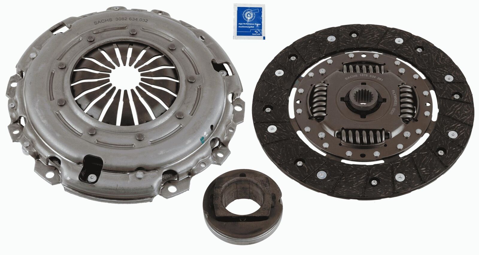 Kit frizione 3000 951 619 SACHS per FIAT CITROËN PEUGEOT