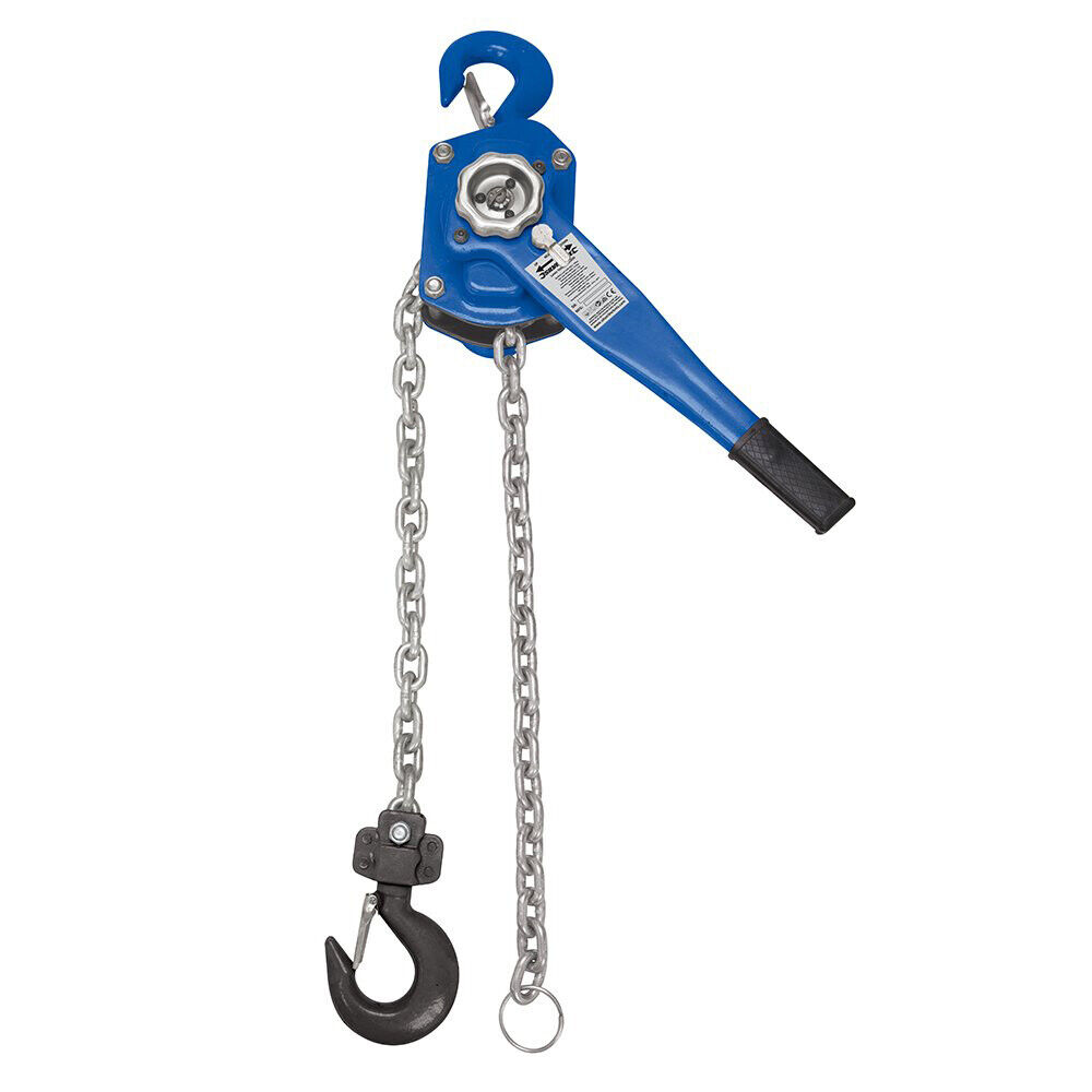 PARANCO A CATENA LEVA MANUALE ARGANO SOLLEVATORE 750Kg SILVERLINE