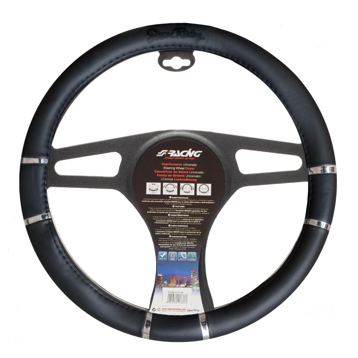 Simoni Racing Coprivolante Chrome&Black
