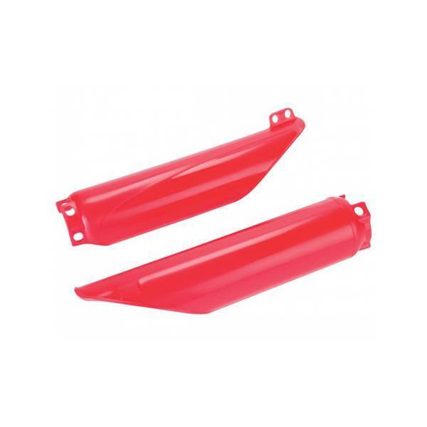 copristeli forcella Ufo Honda Cr 125 / 250 / 500 Crf r 250 / 450 rosso fluo