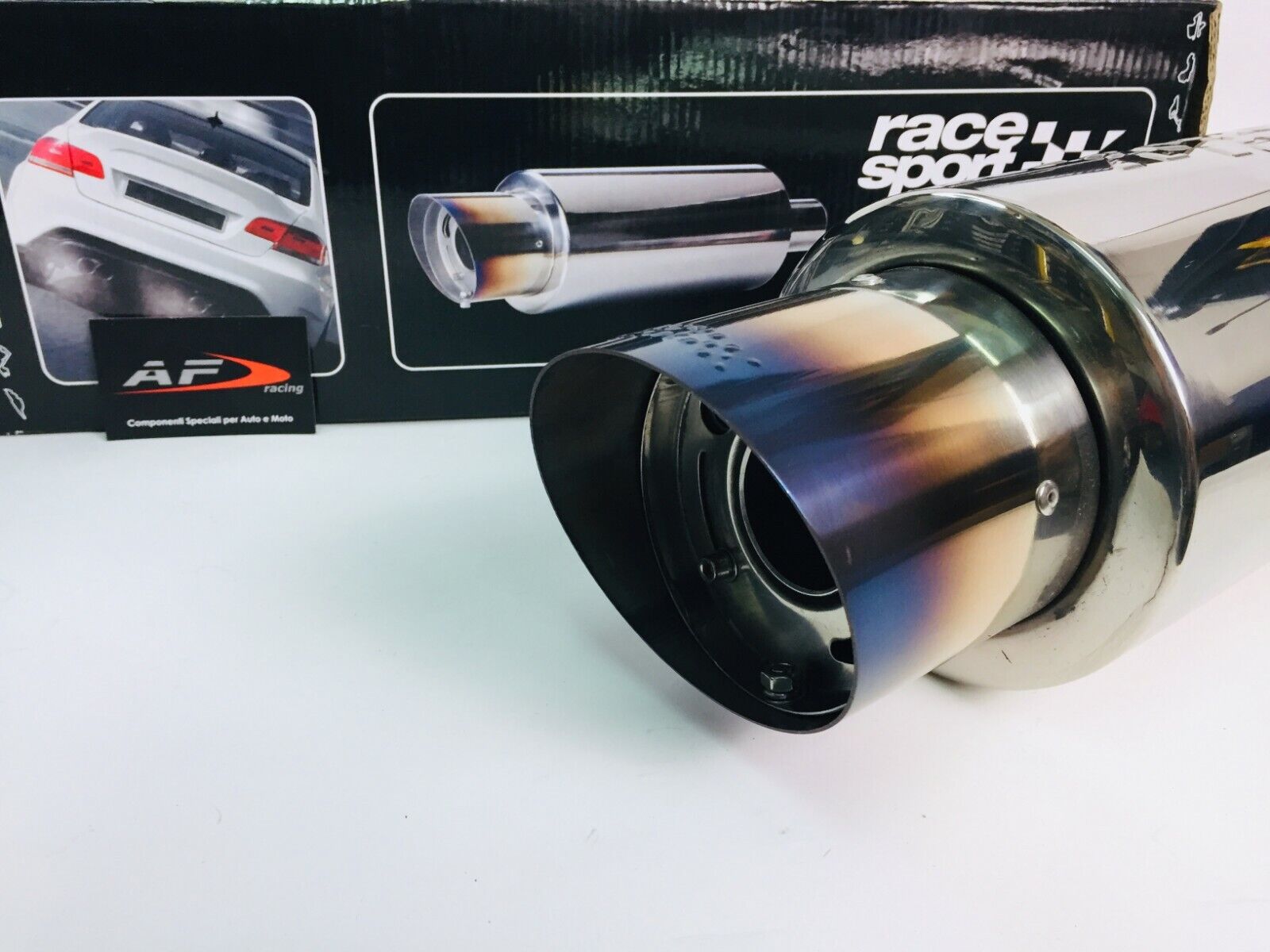 SCARICO RACING AUTO UNIVERSALE RACE SPORT RACING TERMINALE MARMITTA DB KILLER