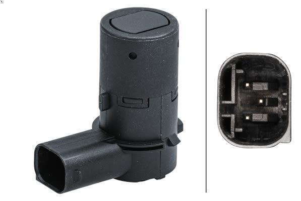 Sensore, Assistenza parcheggio HELLA 6PX 358 141-351 per BMW 5 (E39) 2.5 1995-2