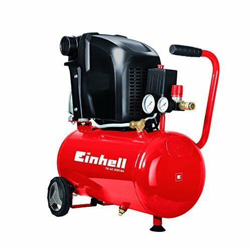 Einhell 4010460 Te-AC 230/24 Compressore Lubrificato, Rosso, 24 L (Y4j)