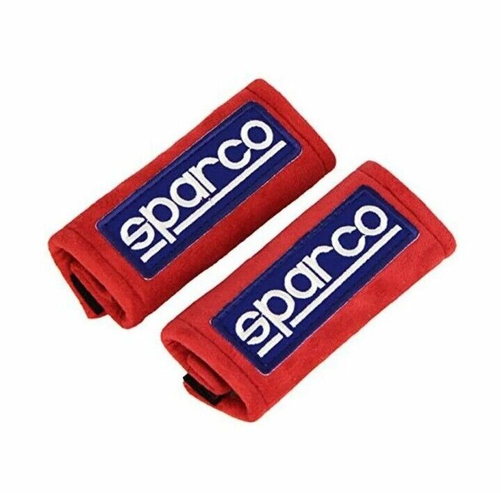 SPARCO 01099RS COPPIA CUSCINETTI VOLANTE/LEVA FRENO A MANO ROSSO