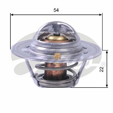 VALVOLA TERMOSTATICA REFRIGERANTE VALVE COOLANT THERMOSTAT FORD ESCORT FIESTA