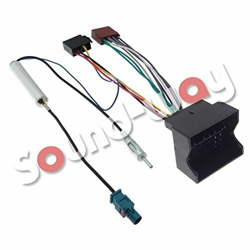 Cavo adattatore ISO Autoradio Citroen C2 C3 C4 C5 C6 C8 Berlingo Jumpy + Antenna