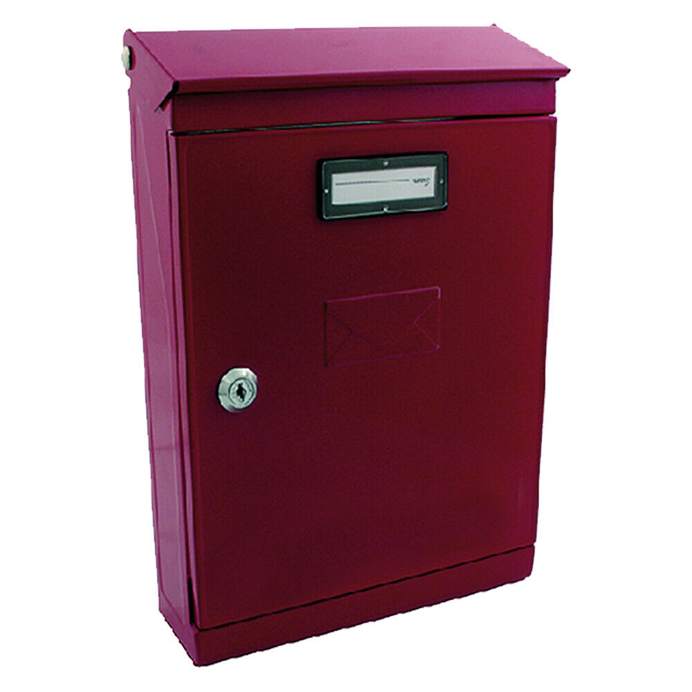 VULCANIA CASSETTA POSTALE EVOLUZIONE rosso