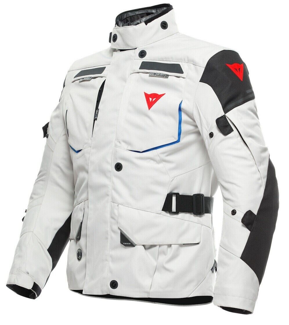 GIACCA JACKET MOTO 3 STRATI DAINESE SPLUGEN 3L D-DRY VAPOR BLU BLACK  TG 48