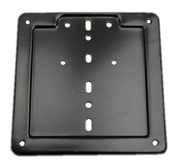 Portatarga base targa nera 17 x 17 vespa harley custom  fino al maggio 1999