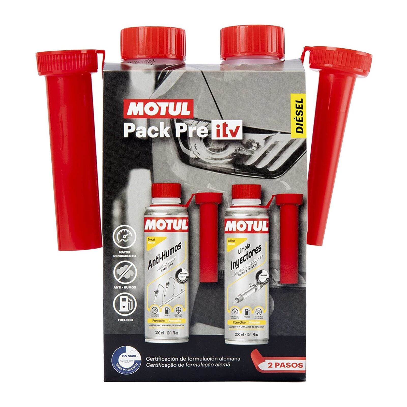 Motul Pacchetto Pre ITV Diesel 600Ml Ce U