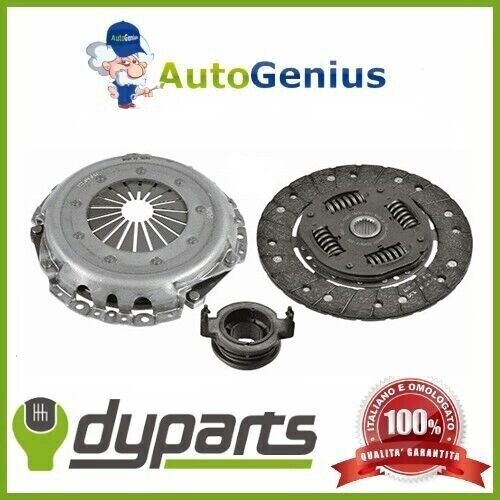 KIT FRIZIONE + CUSCINETTO 3PZ FIAT DUCATO 1.9 D 1.9 TD 1994 2002 DYF9836