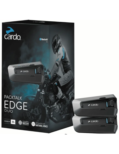 IT Cardo PackTalk EDGE Duo doppio interfono moto