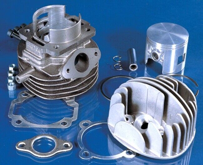 KIT CILINDRO GRUPPO TERMICO POLINI DIAMETRO 55 102 CC VESPA 50 FL2 FL3 HP APE