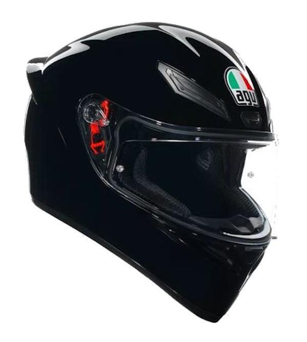 Casco Integrale Agv K1-S Nero Lucido Taglia L