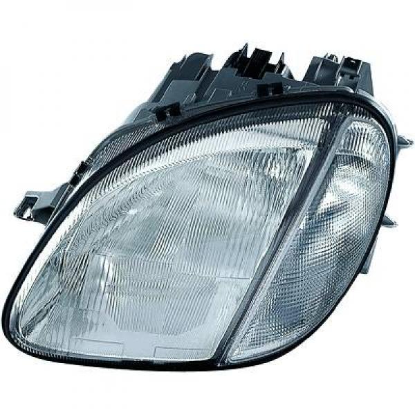 Faro fanale anteriore Sinistro SLK R170 96-04 DEPO H7+H7 con freccia