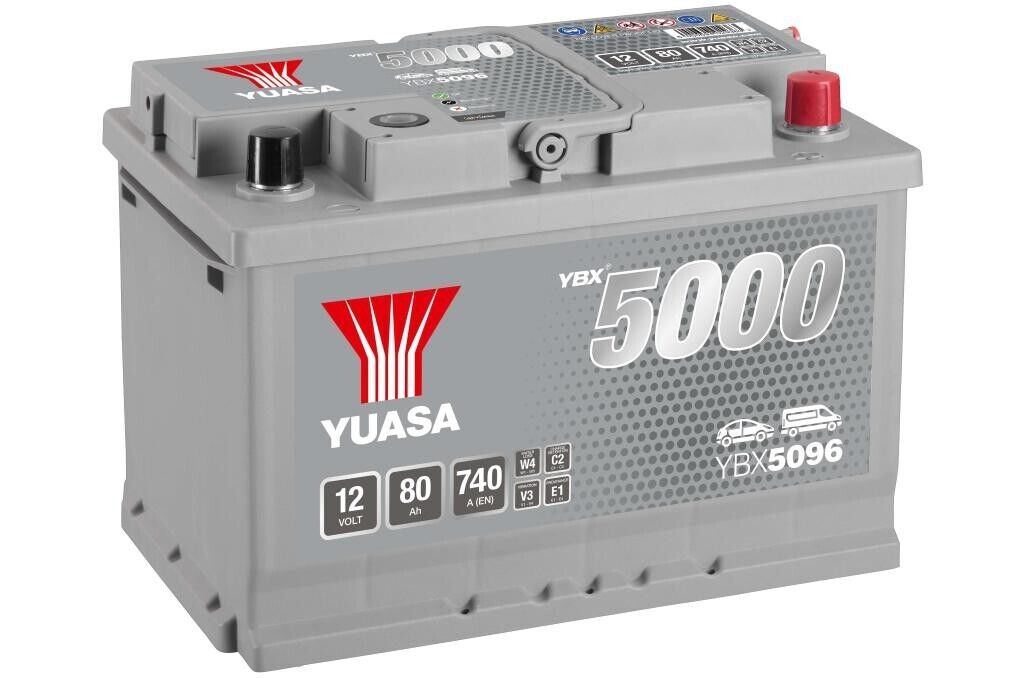 Batteria Yuasa Silver SMF ad alte prestazioni YBX5096 12V 80Ah 740A
