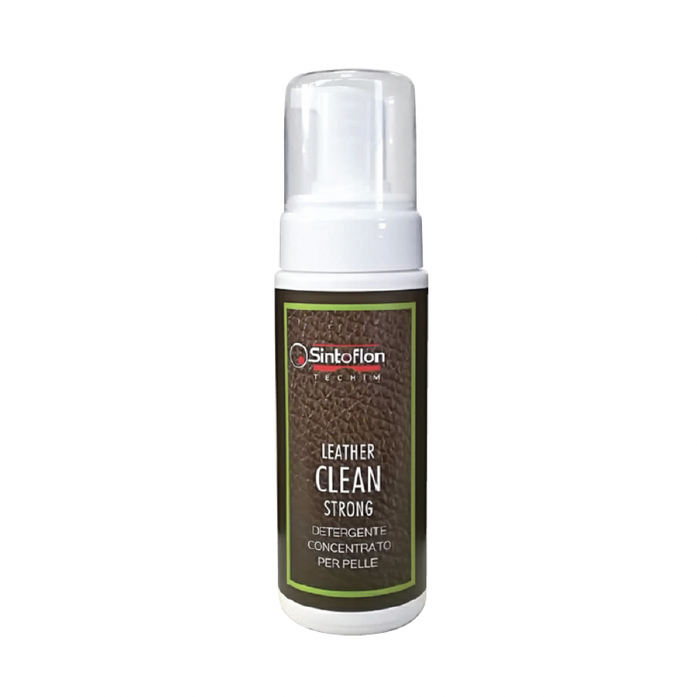 Sintoflon LEATHER CLEAN STRONG 200ml. detergente professionale per pulizia pelli