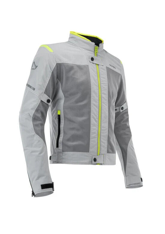 Giacca Acerbis CE Ramsey Vented Lady colore Grey/Yellow size L