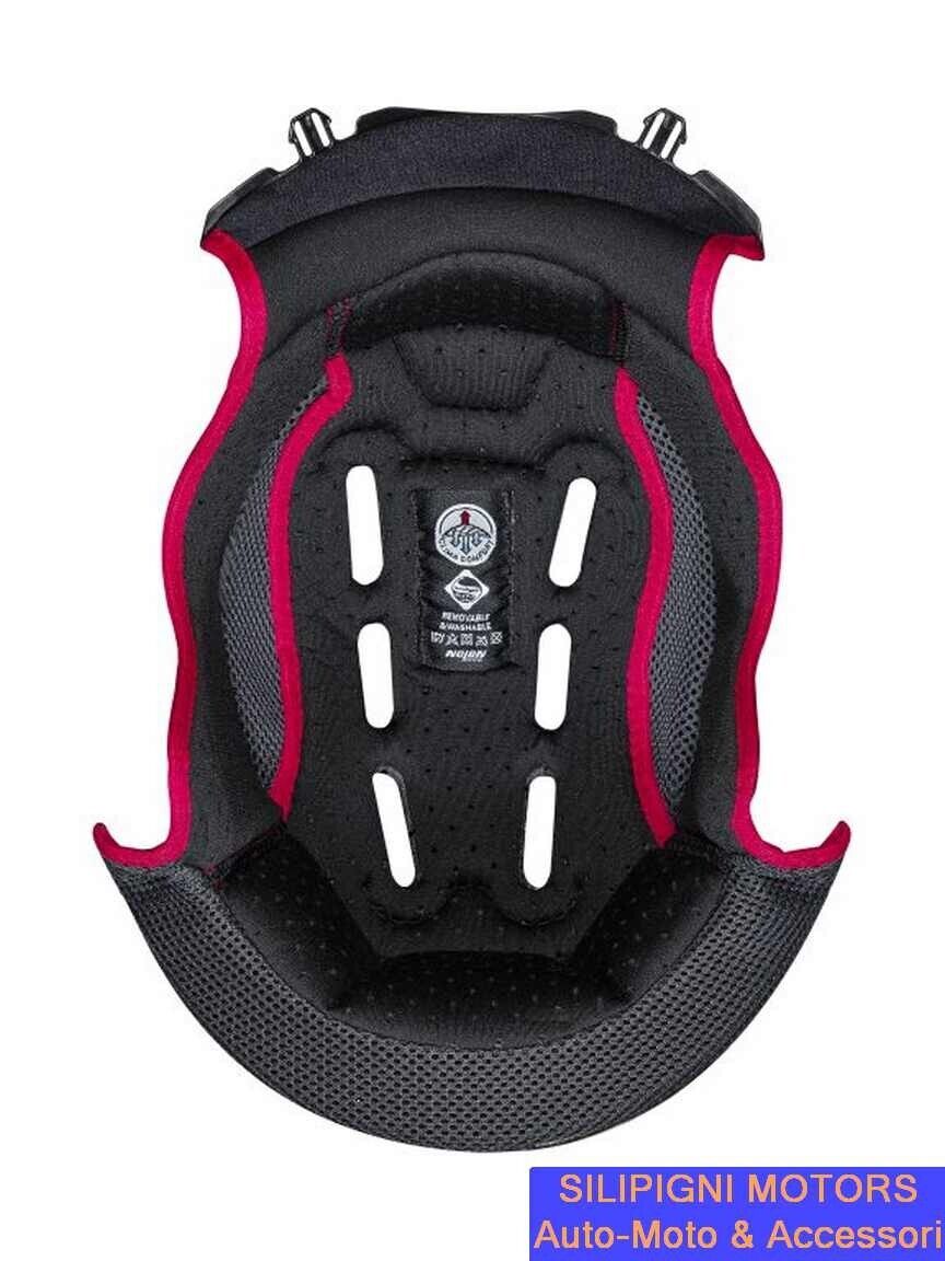 Interno Casco Imbottitura Cuffia NOLAN N100-5 Black-Red - TG L