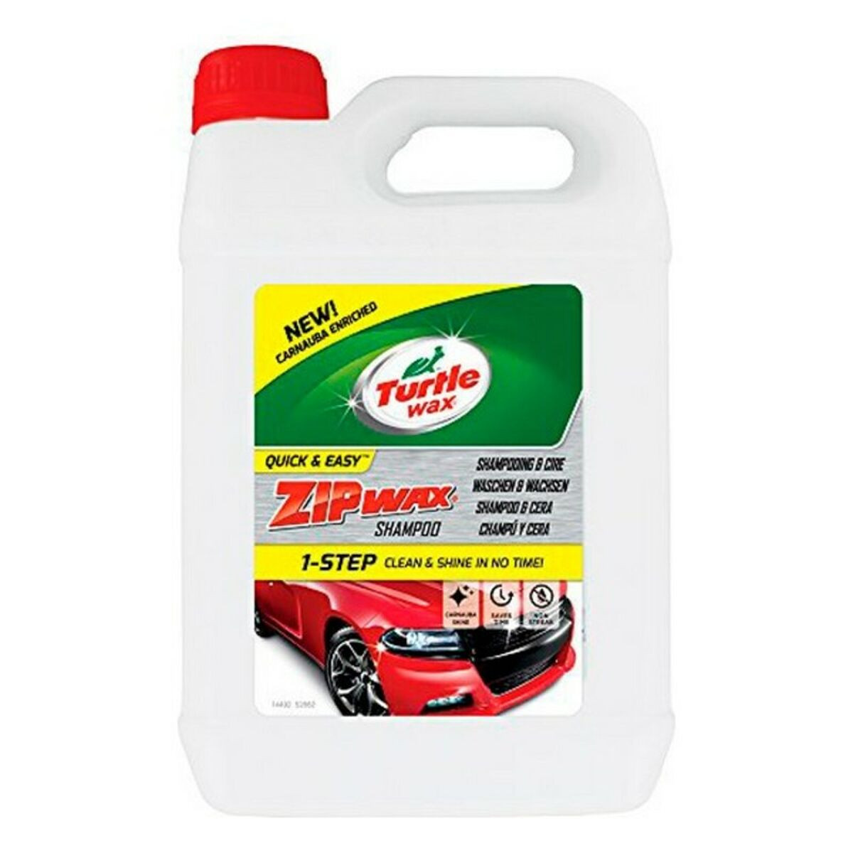 Shampoo per auto Turtle Wax Zip Wax Cera [2,5 l]