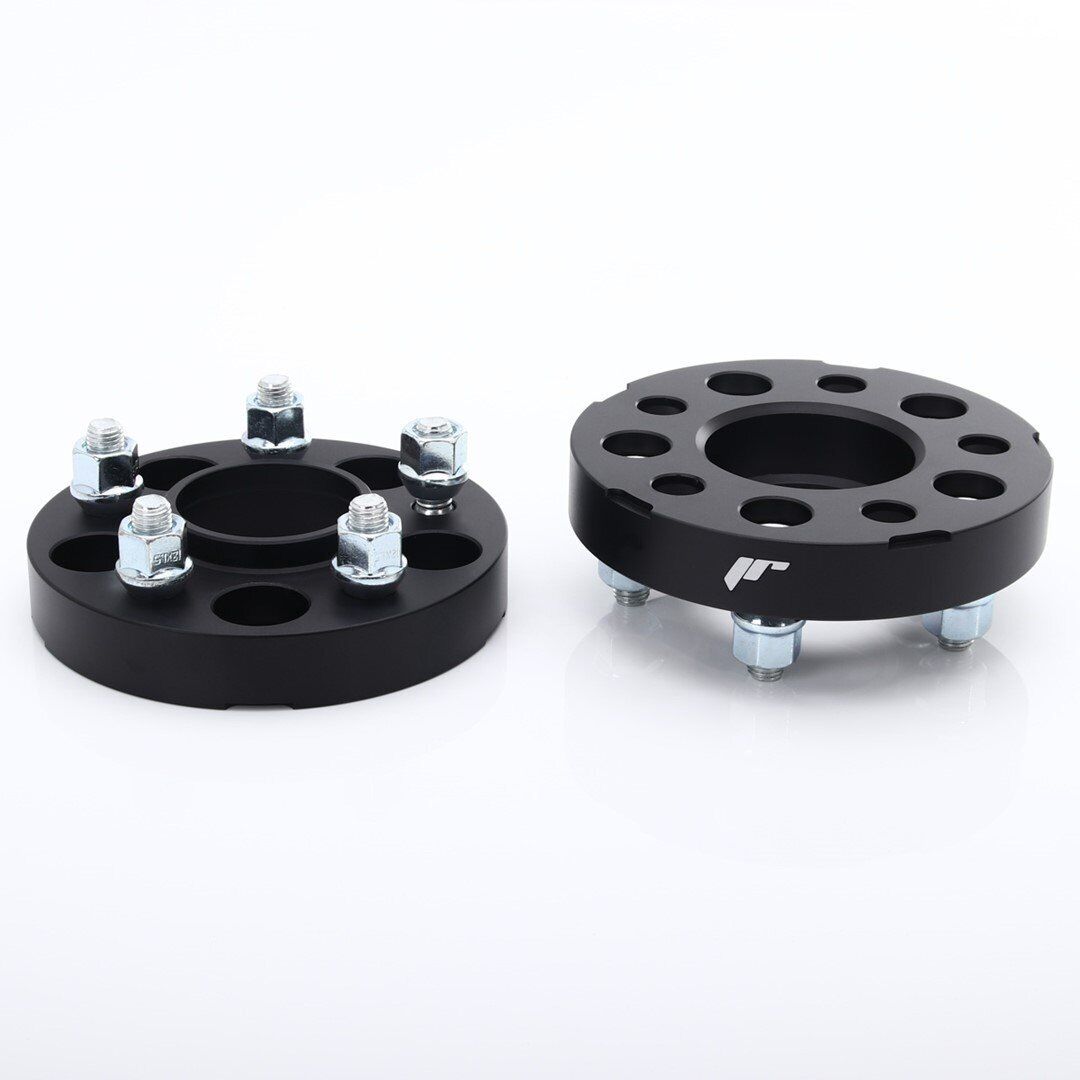 Coppia Distanziali Adattatori da 15mm PCD 5x114,3 Mozzo 60,1 Passo 12x1,5 Neri