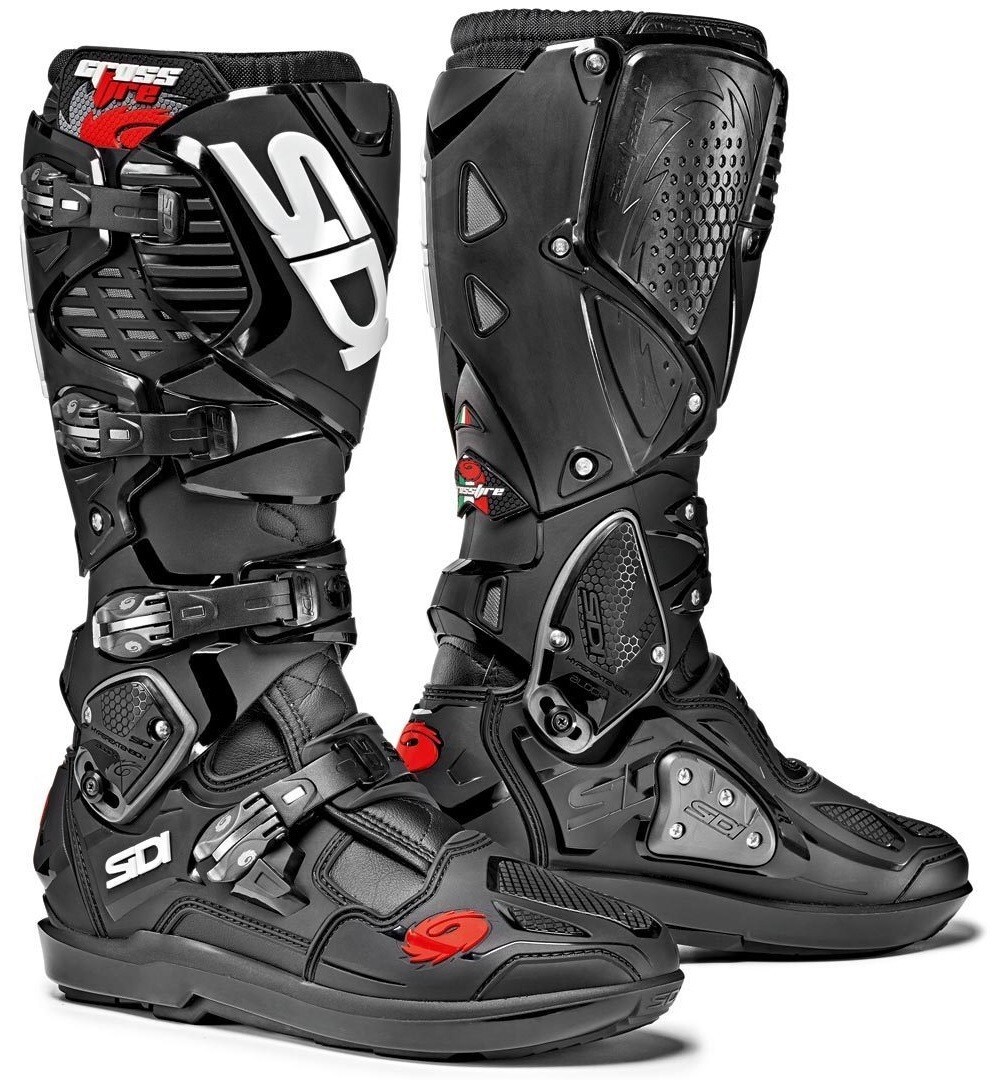 STIVALI SIDI CROSSFIRE 3 SRS BOOTS MOTO CROSS ENDURO NERO TG 43