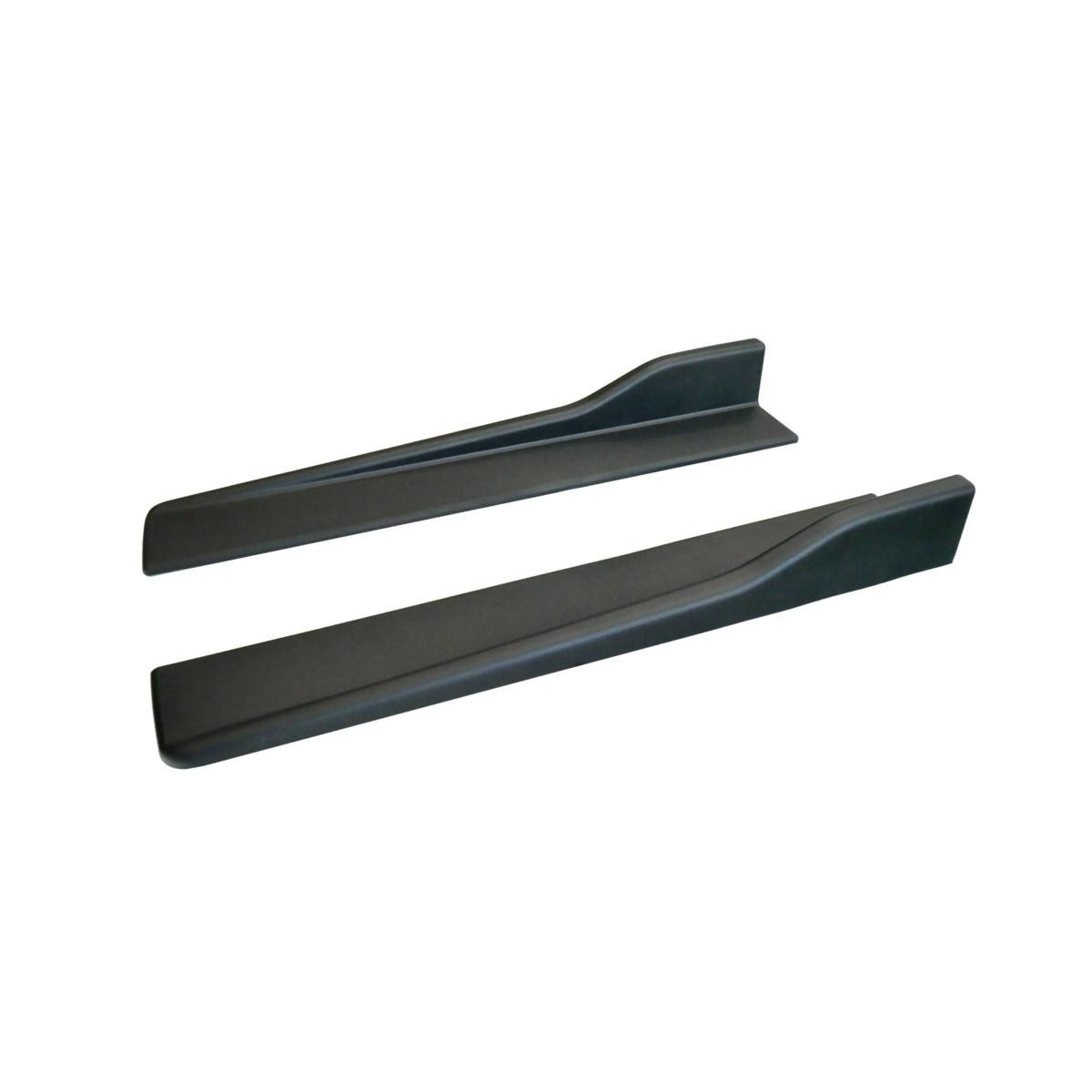 Kit 2 pezzi minigonne adesive ABS nero universali 60cm