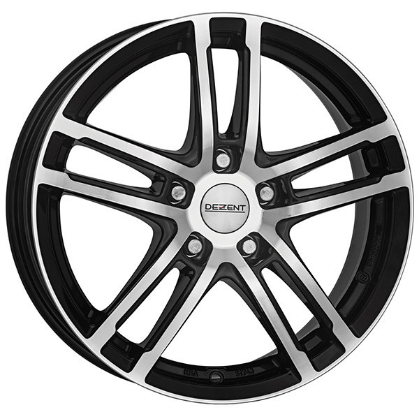 CERCHIO IN LEGA DEZENT TZ DARK PER MERCEDES-BENZ EQA 7.5X18 5X112 BLACK/POL RQQ