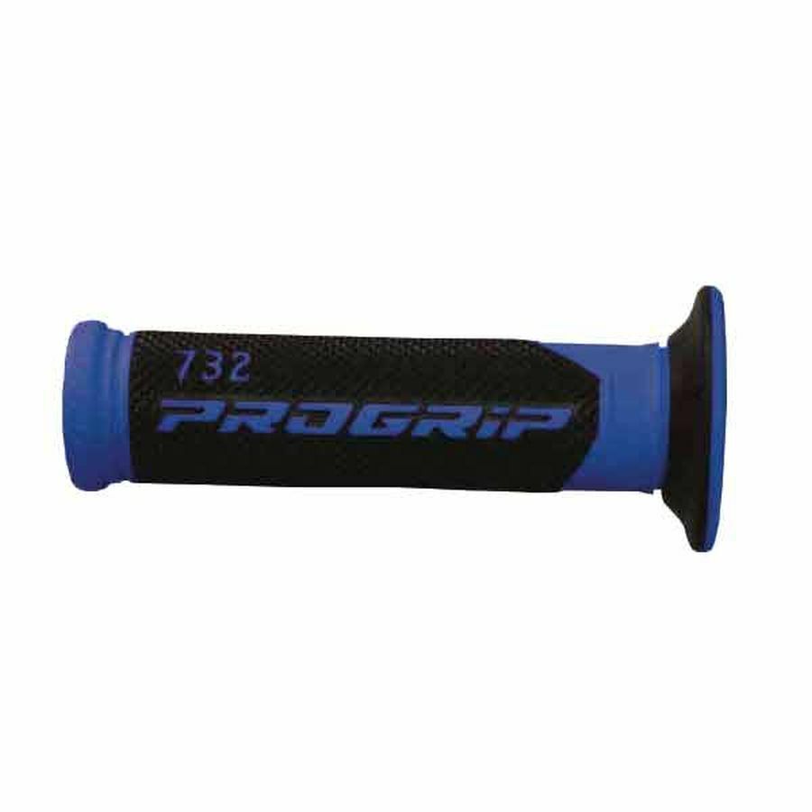 COPPIA MANOPOLE MOTO SCOOTER PROGRIP 732 BLU