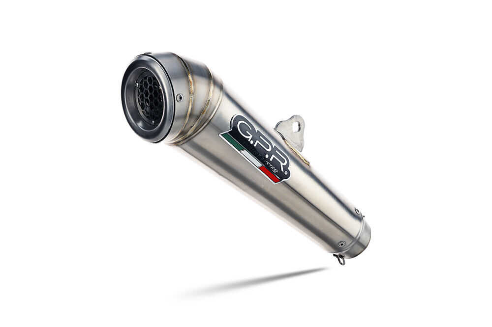 GPR exhaust approved satin steel Powercone Evo Tuning Tuning 1000 1980-2021