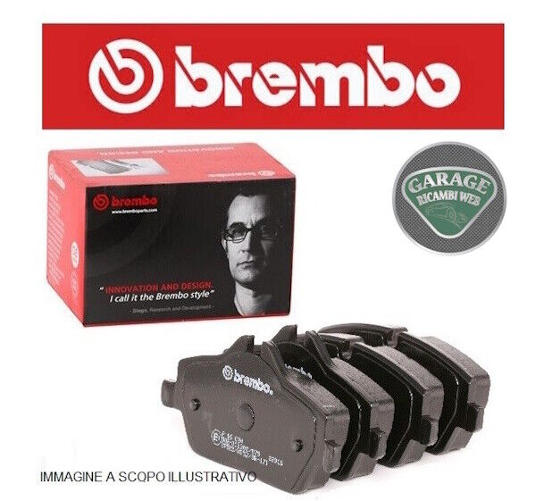 P06016 Kit pastiglie freno Brembo Posteriore per BMW 8 E31 850 840 5 E34 M5 MAS