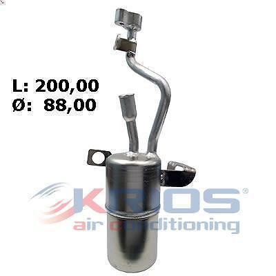 Essiccatore, Climatizzatore MEAT & DORIA K132350 per C-MAX (DM2) 1.6 2007-