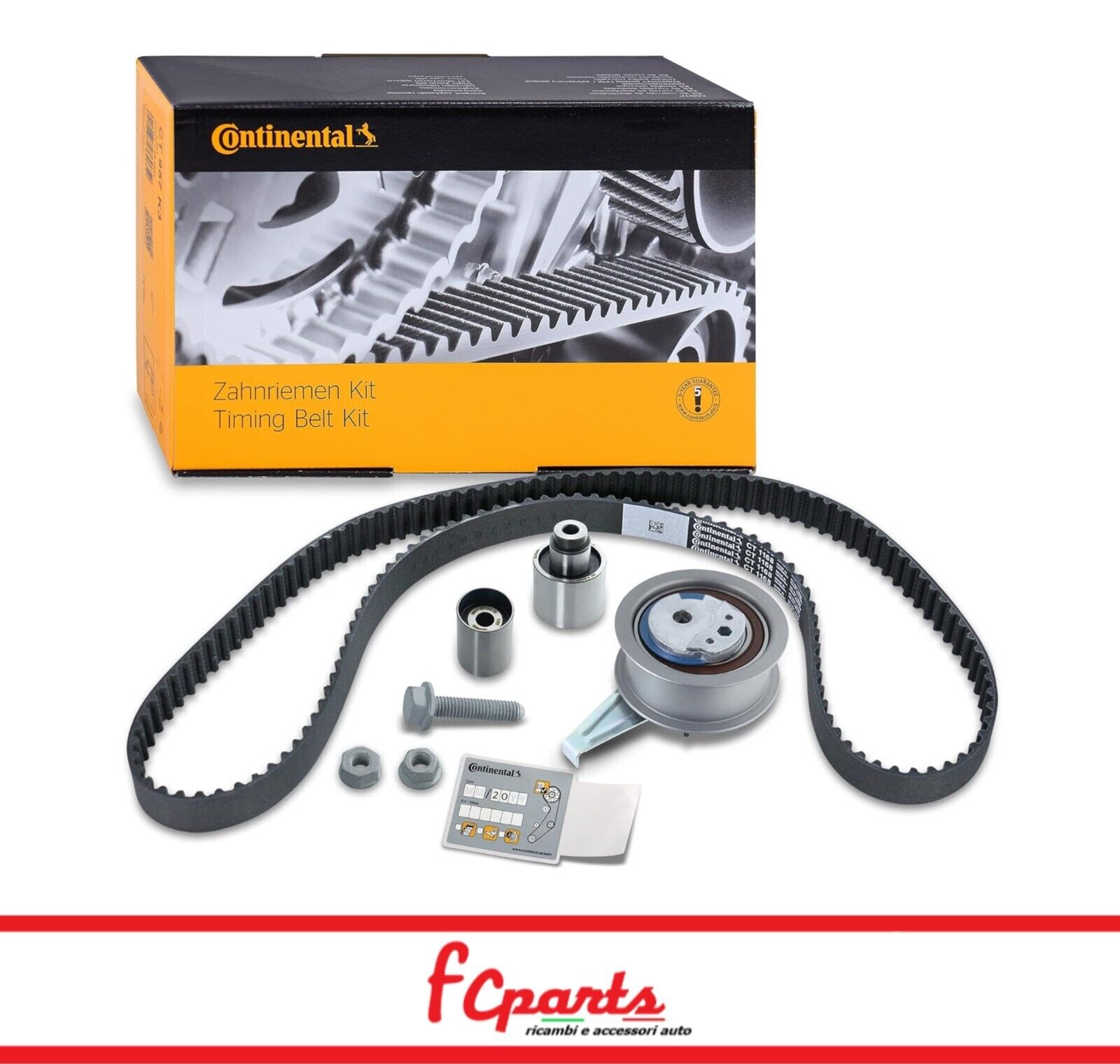 KIT DISTRIBUZIONE AUDI A3, A4, VW GOLF 7, SKODA OCTAVIA 1.6, 2.0 TDI CONTINENTAL