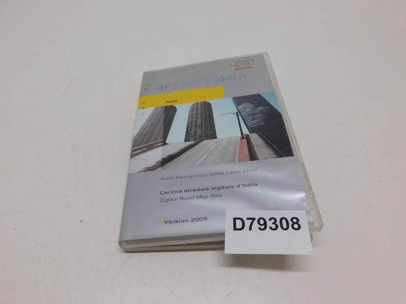 DVD CARTINA STRADALE MAPPA ITALIA DIGITA ROAD MAP ITALY 2009 4F0919884BA