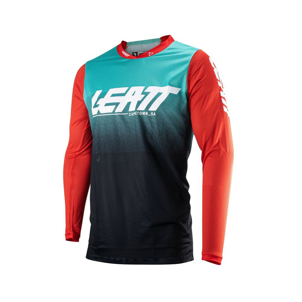 LEATT Maglia Motocross 4.5 X-Flow traspirante e con t-  L -5023032252