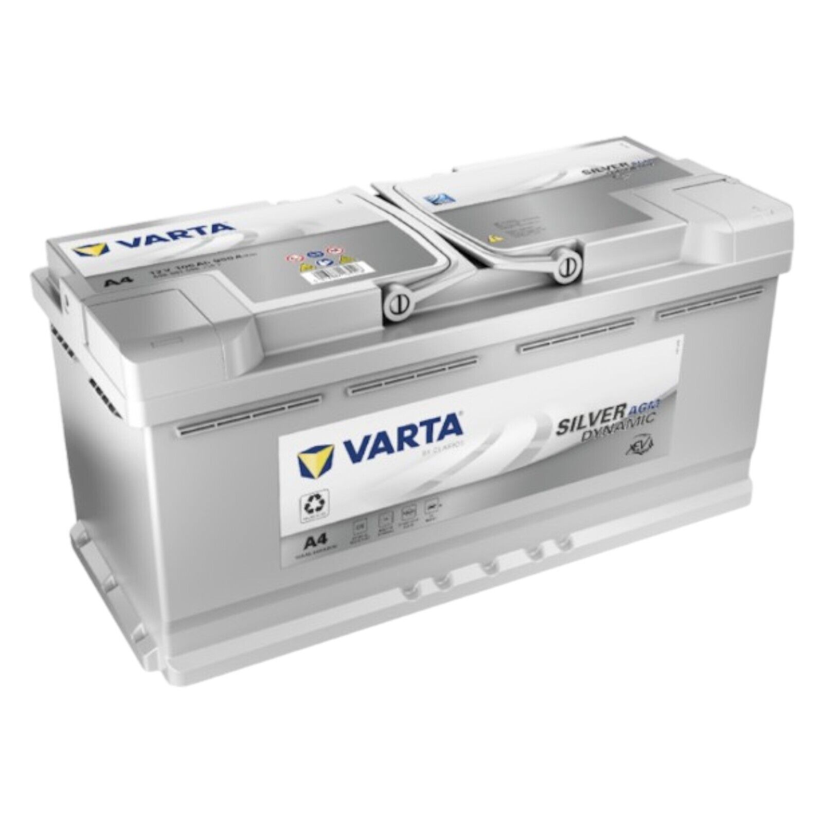 Batteria Avviamento VARTA A4 105Ah 950A AGM Silver Dynamic 605901095 394x175x190