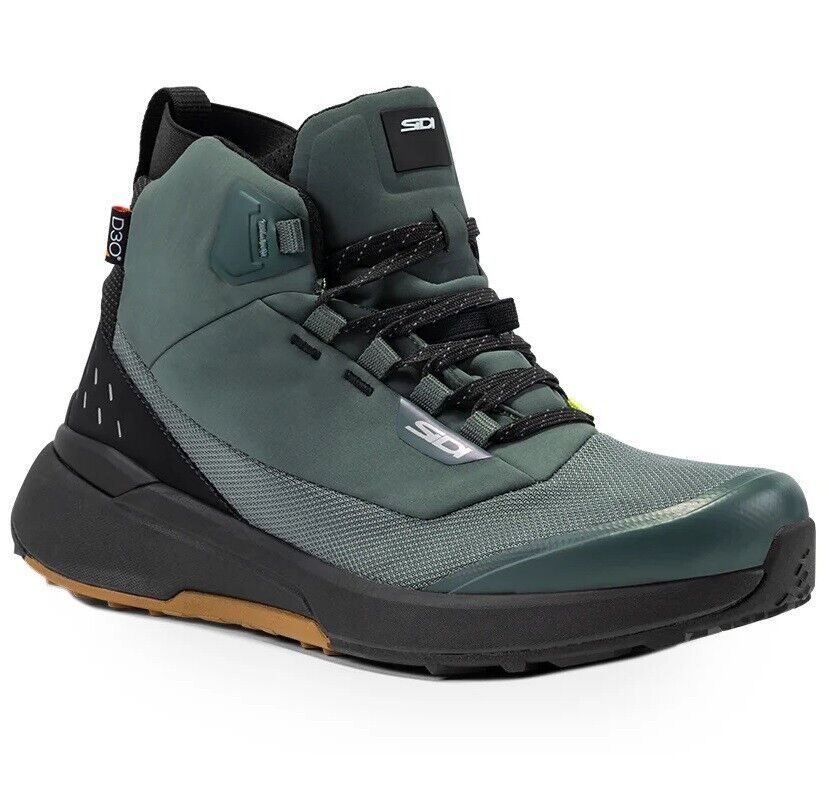 SCARPE MOTO CITY TOURING SIDI NUCLEUS GTX GORE TEX IMPERMEABILI IVY BLACK TG 44