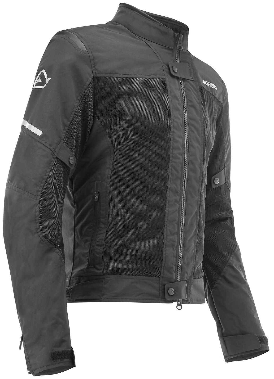 Giacca Giubbotto Giubbino Estivo Acerbis Ramsey My Vented 2 per Donna Nero tg M