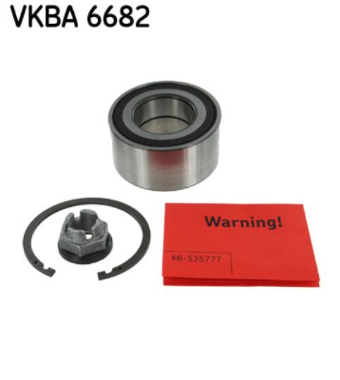 Kit cuscinetto ruota VKBA 6682 SKF per RENAULT DACIA